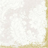 SAHM Obrúsok 33x33 cm 3 vrstvový ROYAL WHI - 50ks / bal 100022366
