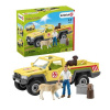 Schleich 42503 Záchranné terénní auto s veterinářem