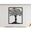 Karls DESIGN Drevený obraz na stenu - Strom - 87cm