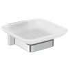Ideal Standard IOM Square Mydlovnička s držiakom, matné sklo/chróm E2201AA