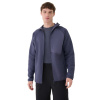 Pánska mikina so zipsom 4F-SWEATSHIRT-WSS25TSWSM1751-22S-ANTHRACITE Šedá S