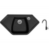 Set Sinks NAIKY 980 Granblack + batéria Sinks MIX 35 Granblack