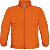 B&C Větrovka bez podšívky, dětská COT01095023565-orange Oranžová 12-14