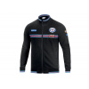 Sparco mikina na zip Martini Racing, barva: černá, velikost: XXL