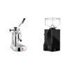 La Pavoni Stradivari Lusso + Eureka Mignon Silenzio, BL black