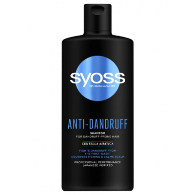 SYOSS Professional Anti-Dandruff Shampoo 440ml - odstraňuje lupiny už od prvého použitia
