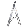 J.A.D. TOOLS JAD Tools 7804 Rebrík 3x9 priečok Al trojdielny