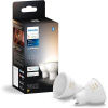 2x LED žiarovka GU10 s reflektorom 4,2W = 50W 400lm 2200-6500K CCT SMART Smart Bluetooth ZigBee White Ambiance Philips HUE