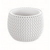 Kvetináč SPLOFY BOWL s vkladom 18 cm - farba: biela