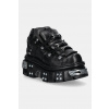 Kožené tenisky New Rock ITALI NEGRO+ NOMADA NEGRO+ TOWER NEGRO E14 M.106.S70 čierna EUR 39