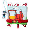 Hencz Toys mäkká senzorická knižka Vláčik
