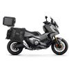 Kompletná sada sedlových brašní SHAD TERRA TR40 adventure a hliníkového kufra SHAD TERRA BLACK 37L vrátane montážnej sady SHAD SUZUKI DL 1000 V-Strom/ DL 1050 V-Strom