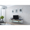 Cama Meble Tv stolík VIGO NEW 180, biely mat/latte lesk