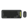 Logitech POP Icon Combo - Klávesnice a sada myši - bezdrátový - Bluetooth LE - QWERTY - US mezináro 920-013140