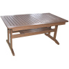 Záhradný stôl Rojaplast Aneta 160-210x90 cm drevený rozkladací