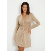 Guess dámske béžové šaty W4RK57KC2D2 S