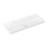 Hansgrohe Xelu Q - Dvojumývadlo 120x48 cm, bez prepadu, 2 otvory na batériu, SmartClean, biela 61042450