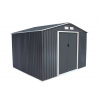 Rojaplast Plechový záhradný domček Rojaplast Archer D 267x245 cm sivý