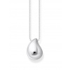 Thomas Sabo KE2281-001-21-L50V Bold - Silver Necklace with Pendant drop-shaped 40-45 cm