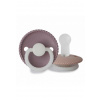 Frigg Dvojbalenie cumlíkov frigg rope twilight mauve night/ blush night, +6m, silikón