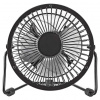 NEDIS NEDIS mini ventilátor/ průměr 10 cm/ výkon 3 W/ napájení přes USB/ kabel 1 m/ kovový/ černý