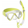 Mares Aquazone Juniorský šnorchlovací set PIRATE Junior Neon (od 8 do 14 rokov) žltá/biela YLWCL