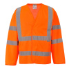 PORTWEST HI-VIS C473 / Reflexná blúza - HV oranžová L/XL