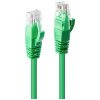 LINDY 48054 RJ45 sieťové káble, prepojovacie káble CAT 6 U/UTP 20.00 m zelená 1 ks; 48054