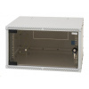 19''rozvaděč jednodílný 12U/400mm FLAT-PACK skl.dv. RXA-12-AS4-CAX-A1 Triton