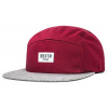 pánska šiltovka BRIXTON Hoover Burgundy/Heather Grey