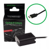 PA-AK-9413 Patona adaptér / atrapa batérie USB-C NP-FW50