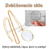 Náhrdelník zväčšovacia lupa ANENG - 5x, priemer 42 mm