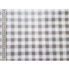 PVC gumený OBRUS 140cm v šírke - Šedé káro