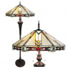 Luxury maxi vitráž Tiffany lampa stojacia ACRUX Ø58*170