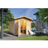 Finská sauna KARIBU BOSS 1 (86154) s předsíní natur LG4002