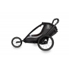 HAMAX Vozík za bicykel vr. ramená + kočíkovú set Cocoon One Grey/black H400236
