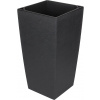 Plastkon Eliot Stone kvetináč 25 x 46 cm antracitová