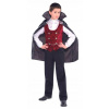 Kostým pre chlapca- Upírske oblečenie pre deti 130/140 cm Halloween (Super Vampire Outfit, Gothic Vampire 130/140)