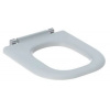 Geberit Selnova Comfort WC sedadlo pravouhlé Bezbariérové, Bez poklopu, Duroplast, biele GEB 500.794.01.1