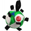 Dog Fantasy hračka futbalová lopta s úchytkami nafukovacia 22 cm