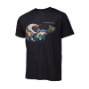 Savage Gear Tričko Cannibal Tee Black M