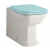 Kerasan Kerasan, WALDORF WC kombi misa 40x42x68cm, spodný/zadný odpad, 411701