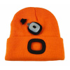 Strend pro Čiapka LED oranžová 4xSMD USB nabíjanie