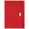 Aktovka plastová s priehradkami Leitz Recycle červená
