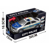 AUTO SAMOCHOD POLÍCIA POLICAJNÉ AUTO SVETLO ZVUK 23 CM