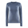 CRAFT CORE Dry Active Comfort LS W tmavě modrá 1911168-B362000 M; Modrá triko
