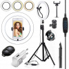 Kozmetická lampa - Interlook LED krúžk 100 W krúžková lampa (LED krúžkový lampa make -up selfie statívu)