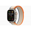 Apple Watch Ultra 2/49mm/Titan/Sport Band/Orange-Beige Trail/-S/M MRF13CS/A