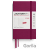 Weekly Planner & Notebook 2026 Pocket (A6) Port Red - Leuchtturm1917
