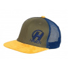 Čepice HAVEN TRUCKER zeleno/hnědá L/XL